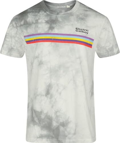 Electric Callboy Stripe Männer T-Shirt Multicolor XL 100% Baumwolle Band-Merch, Bands von Electric Callboy