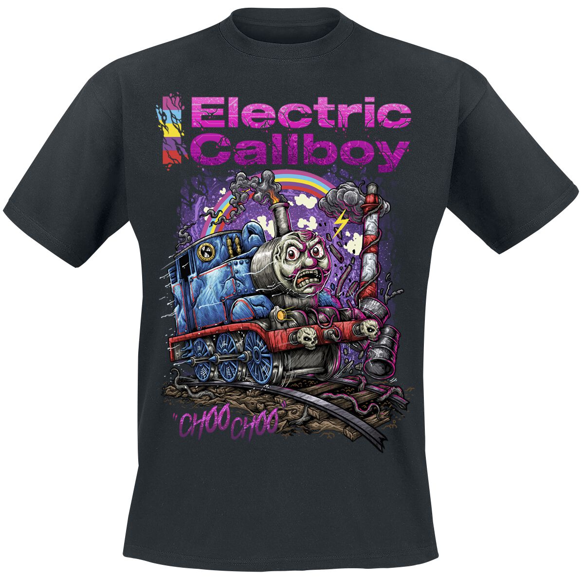 Electric Callboy T-Shirt - Choo Choo - S bis 3XL - für Männer - Größe M - schwarz  - Lizenziertes Merchandise! von Electric Callboy