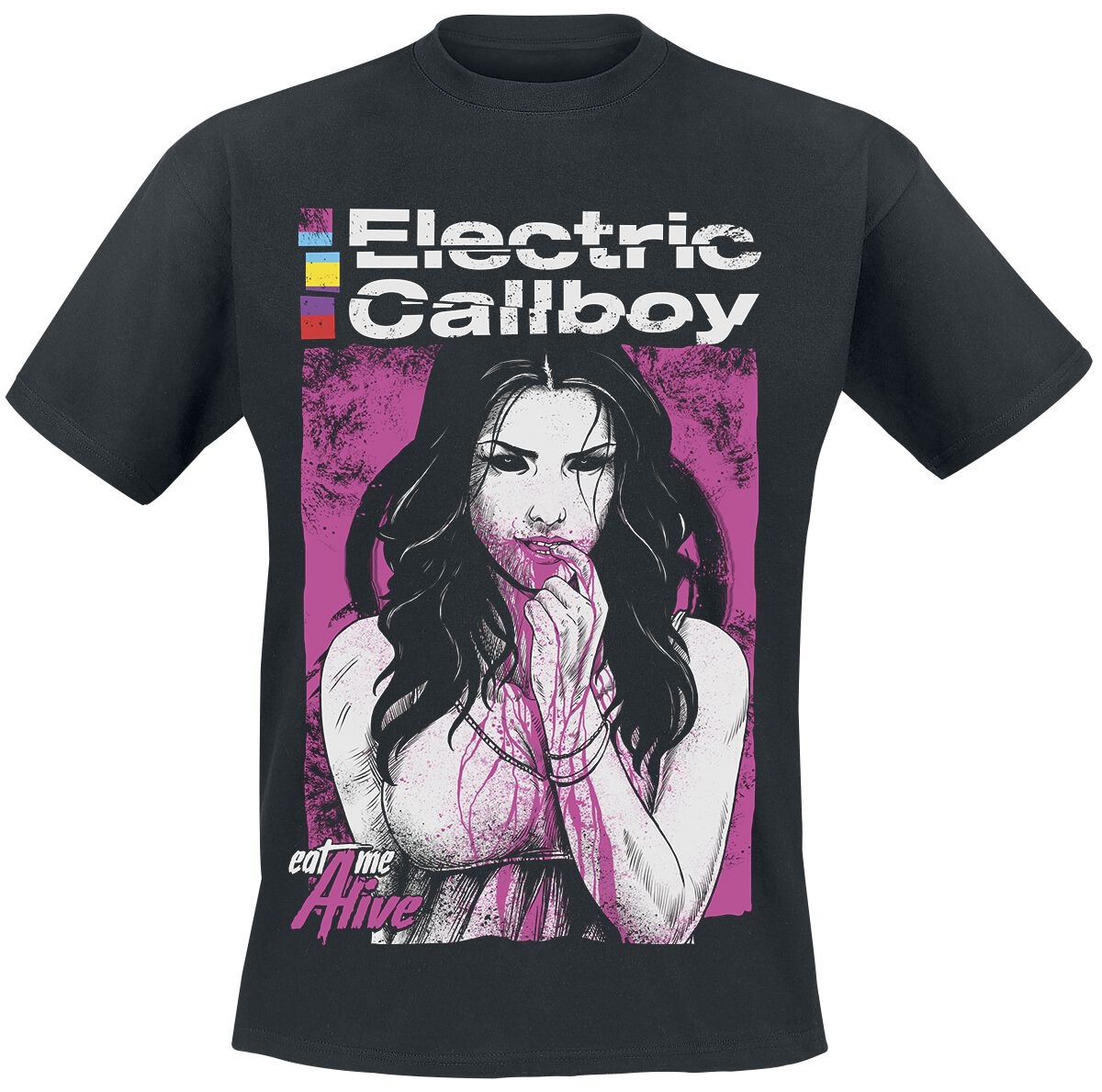 Electric Callboy T-Shirt - Eat Me Alive - S bis 3XL - für Männer - Größe S - schwarz  - Lizenziertes Merchandise! von Electric Callboy