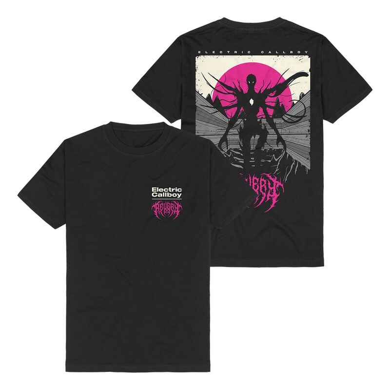 Electric Callboy T-Shirt - Revery Creature - XL bis 3XL - Größe XXL - schwarz  - Lizenziertes Merchandise! von Electric Callboy