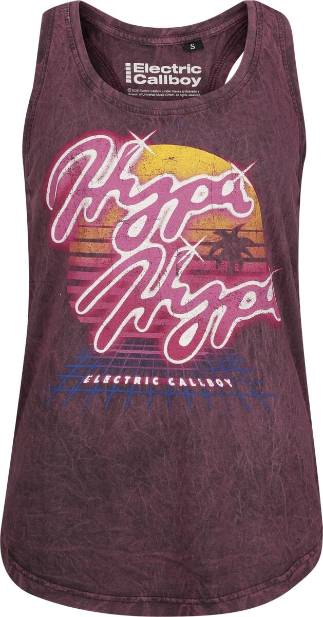 Electric Callboy Top - Hypa Hypa - L - für Damen - Größe L - lila  - EMP exklusives Merchandise! von Electric Callboy