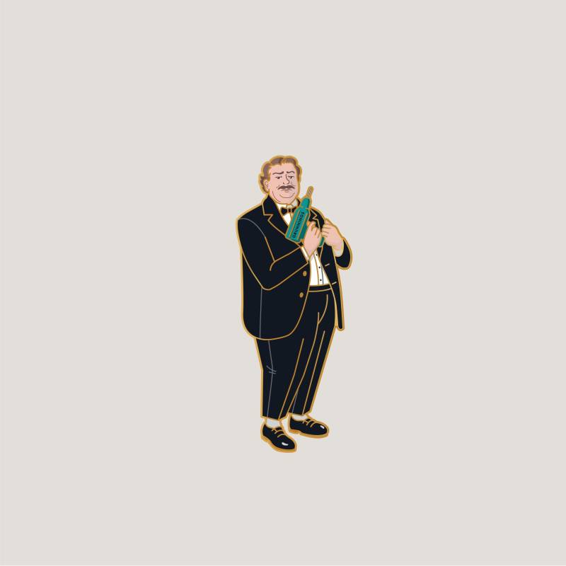 Enamel Pin - 007 Dursley Enamel Pin - 007 Dursley von Electricboombaby