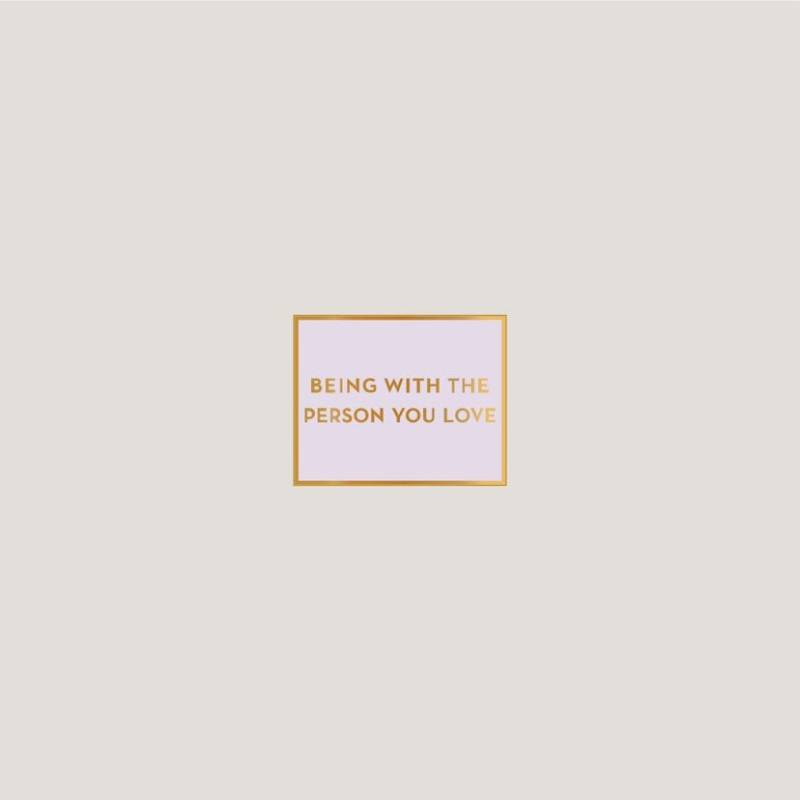 Happy Moments Pin - Being With The Person You Love Happy Moments Pin - Being With The Person You Love von Electricboombaby