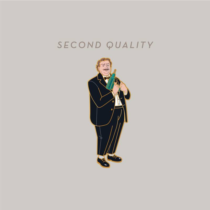 Second Quality Enamel Pin - 007 Dursley Second Quality Enamel Pin - 007 Dursley von Electricboombaby