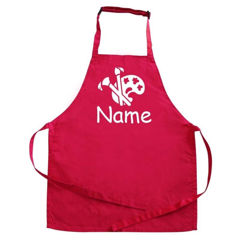 Kinderschürze Personalisiert Malschürze Mit Name Bedruckt Kinder Schürze Ab 3 Jahre Und Erwachsene in Verschiedenen Farben Größen von Elefantasie