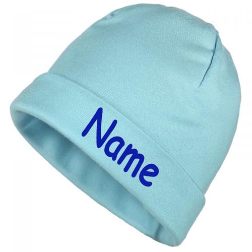 Elefantasie Mütze Uni Aqua mit Namen oder Text personalisiert für Baby oder Kind aus 100% Baumwolle mit UV-Schutz Elefantasie Mütze Uni Aqua mit Namen oder Text personalisiert für Baby oder Kind aus 100% Baumwolle mit UV-Schutz von Elefantasie