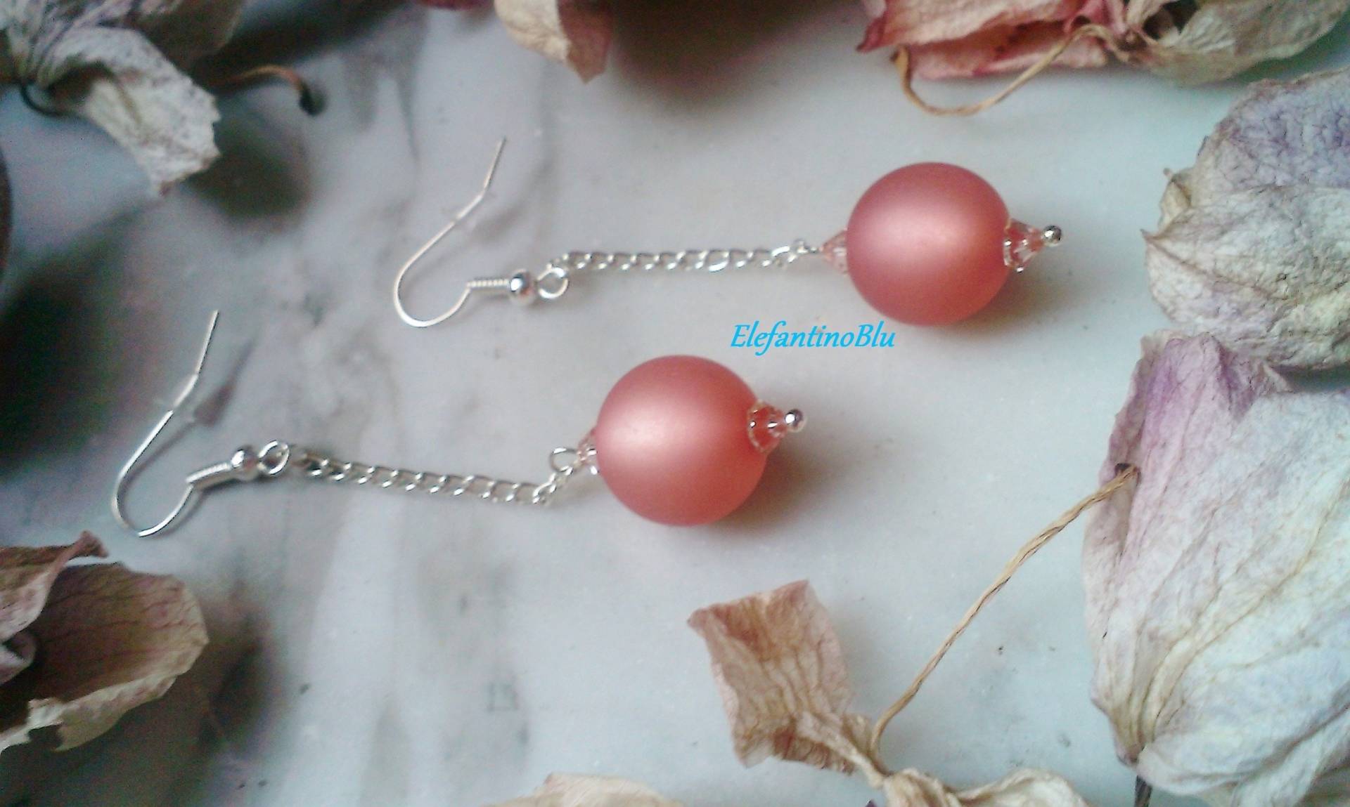 Rosa Perlen Polaris Anhänger Ohrringe Und Swarovski Kristalle, Weihnachtsgeschenk, Geschenk Für Sie, Schmuck Handgefertigt, Einzigartig, Nickelfrei Rosa Perlen Polaris Anhänger Ohrringe Und Swarovski Kristalle, Weihnachtsgeschenk, Geschenk Für Sie, Schmuck Handgefertigt, Einzigartig, Nickelfrei von ElefantinoBlu