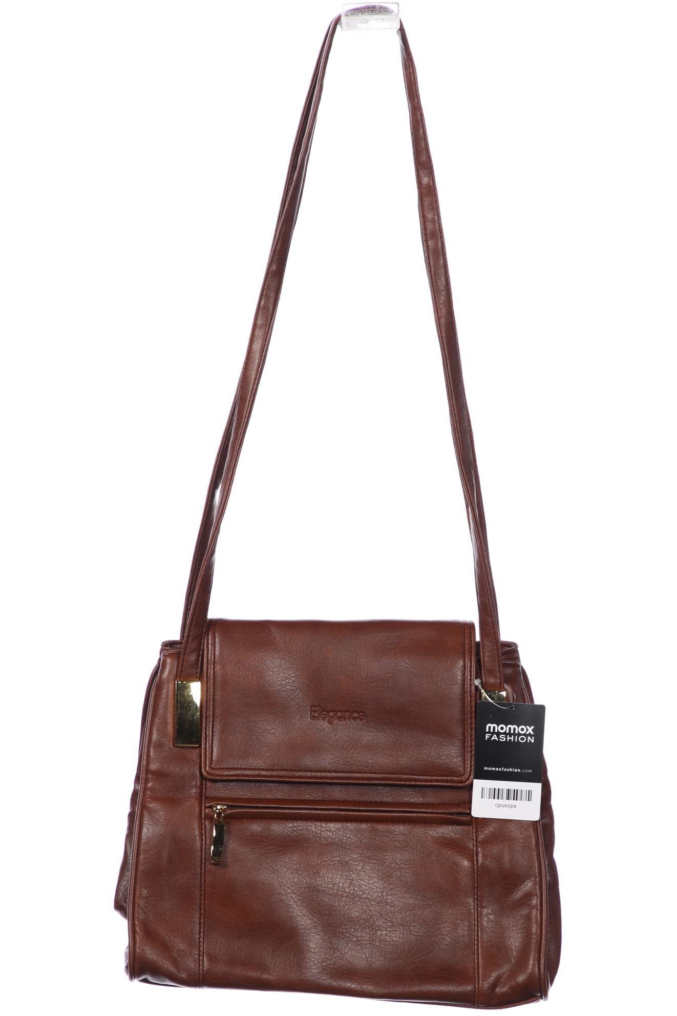 Elegance Paris Damen Handtasche, braun von Elegance Paris