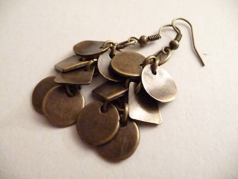 Kupfer Ohrringe Trendy Herbstschmuck Kupfer Ohrringe Trendy Herbstschmuck von Eleganceforyou