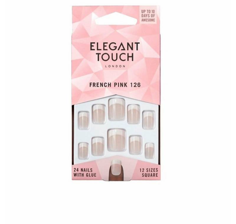 Elegant Touch Nageldesign Zubehör Natural French Nails 126 Short von Elegant Touch