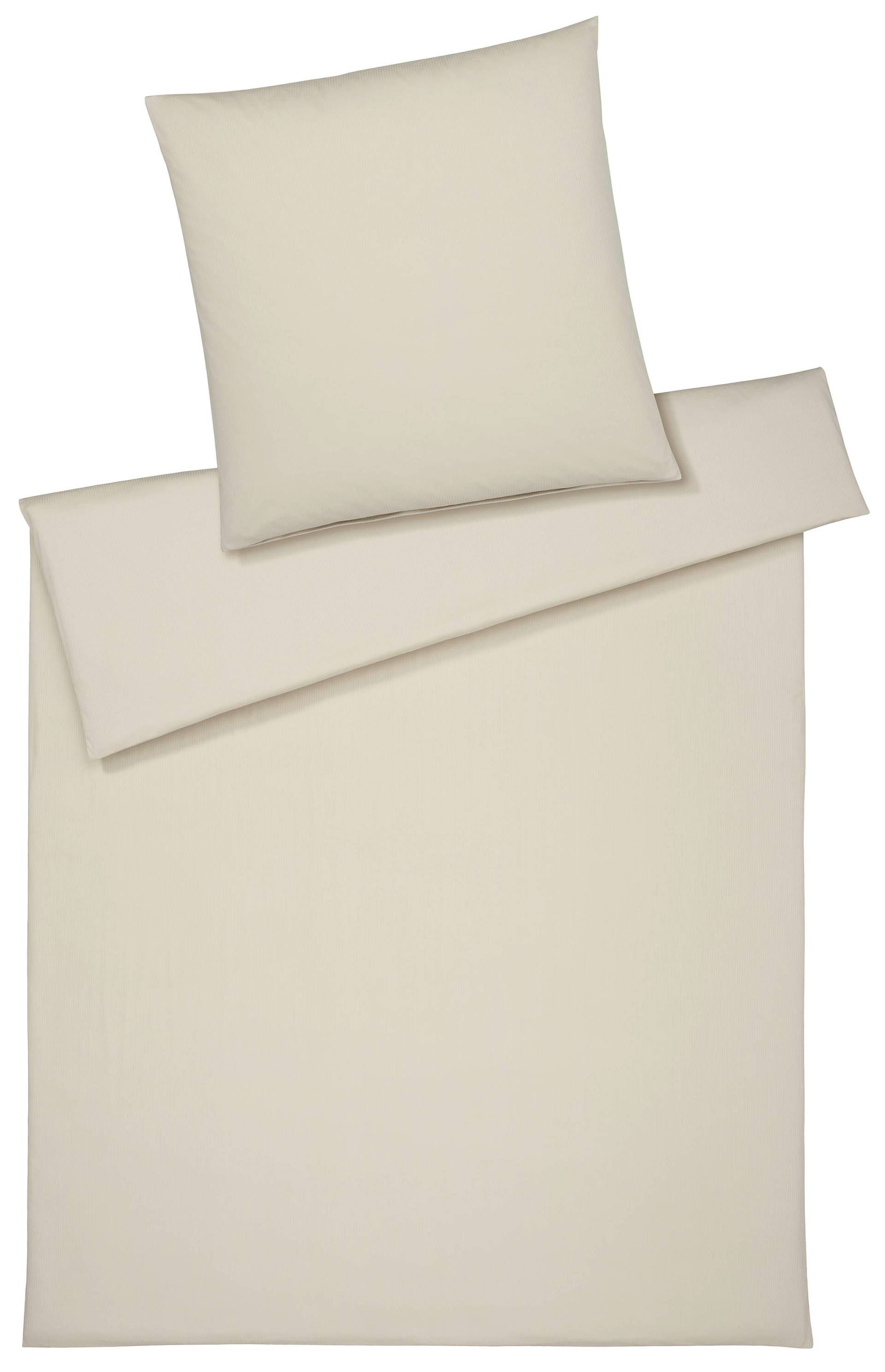 Elegante Bettwäsche "Cord Jersey" 2 Stk. tlg. angenehmes Hautgefühl Elegante Bettwäsche "Cord Jersey" 2 Stk. tlg. angenehmes Hautgefühl von Elegante