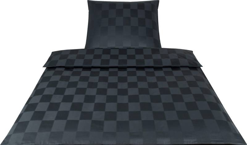 Elegante Bettwäsche "Courage" 2 Stk. tlg. im modernen Karodesign von Elegante