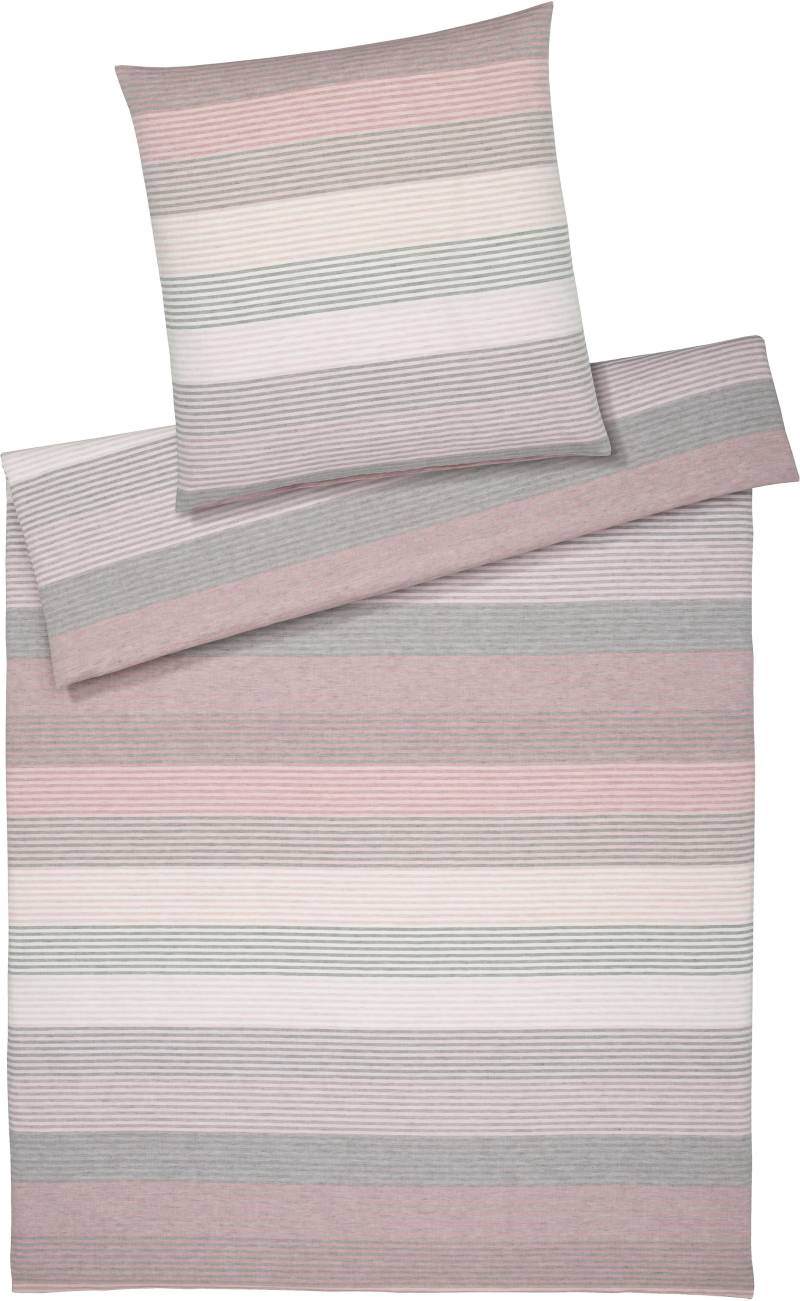 Elegante Bettwäsche "Fjord" 2 Stk. tlg. angenehmes Hautgefühl von Elegante