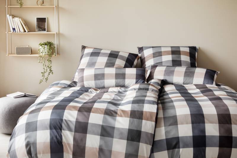 Elegante Bettwäsche "Kuschel Karo" 2 Stk. tlg. angenehmes Hautgefühl Elegante Bettwäsche "Kuschel Karo" 2 Stk. tlg. angenehmes Hautgefühl von Elegante