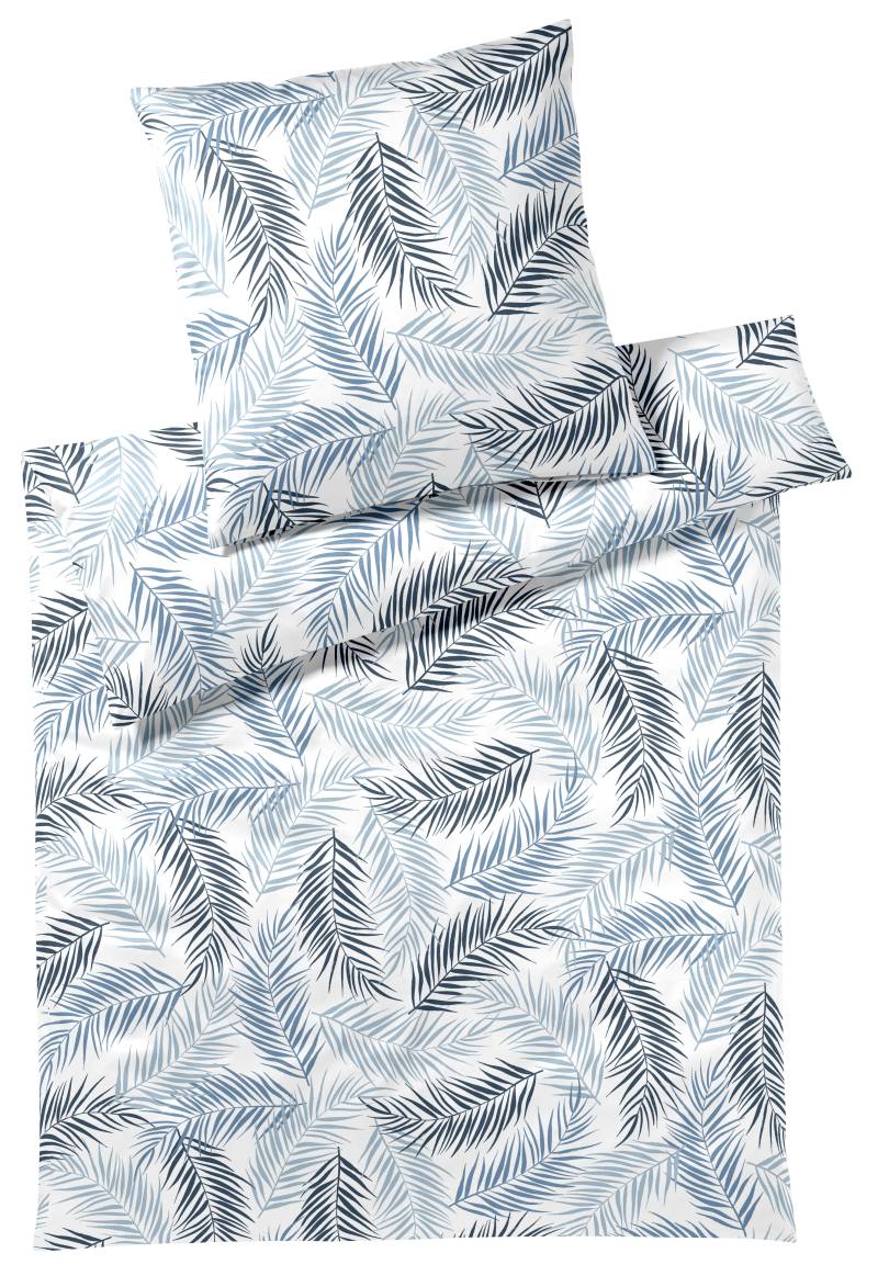 Elegante Bettwäsche "Palm" 2 Stk. tlg. angenehmes Hautgefühl von Elegante