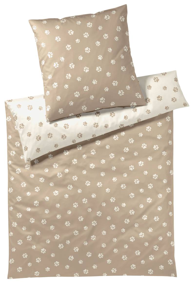 Elegante Bettwäsche "Paws" 2 Stk. tlg. angenehmes Hautgefühl Elegante Bettwäsche "Paws" 2 Stk. tlg. angenehmes Hautgefühl von Elegante