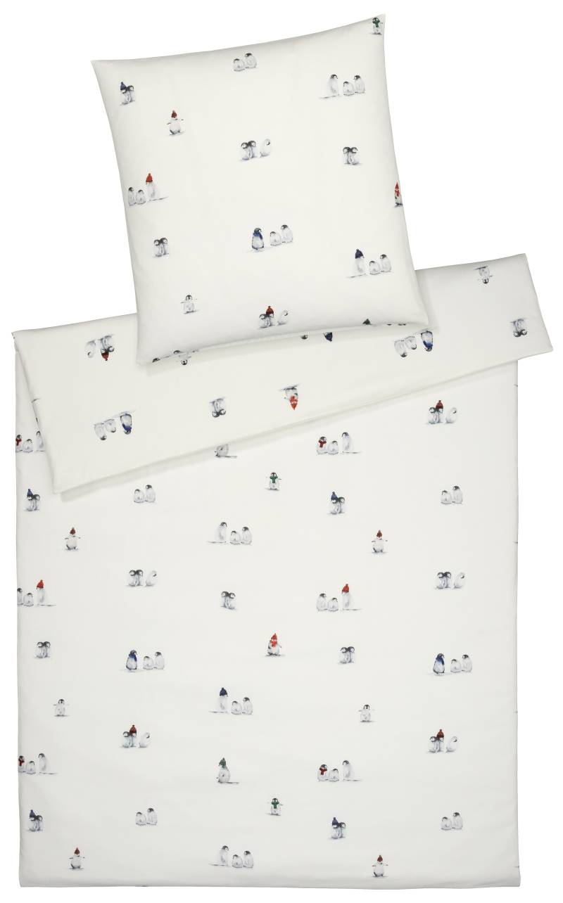 Elegante Bettwäsche "Pinguin Party" 2 Stk. tlg. angenehmes Hautgefühl Elegante Bettwäsche "Pinguin Party" 2 Stk. tlg. angenehmes Hautgefühl von Elegante