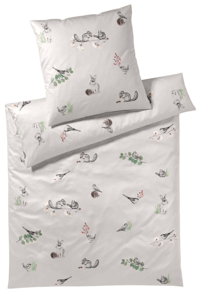 Elegante Bettwäsche "Sketch" 2 Stk. tlg. angenehmes Hautgefühl von Elegante