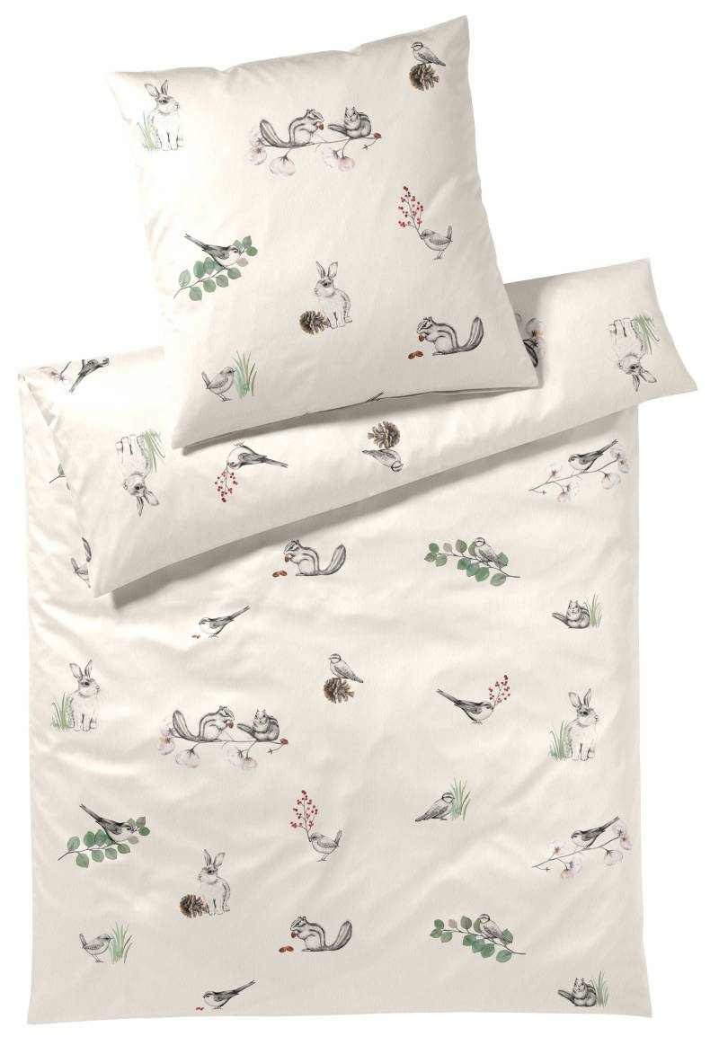 Elegante Bettwäsche "Sketch" 2 Stk. tlg. angenehmes Hautgefühl von Elegante