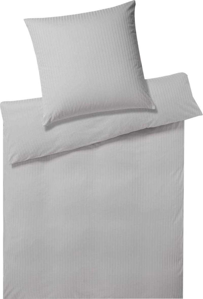 Elegante Bettwäsche "Solid Stripe" 2 Stk. tlg. angenehmes Hautgefühl von Elegante