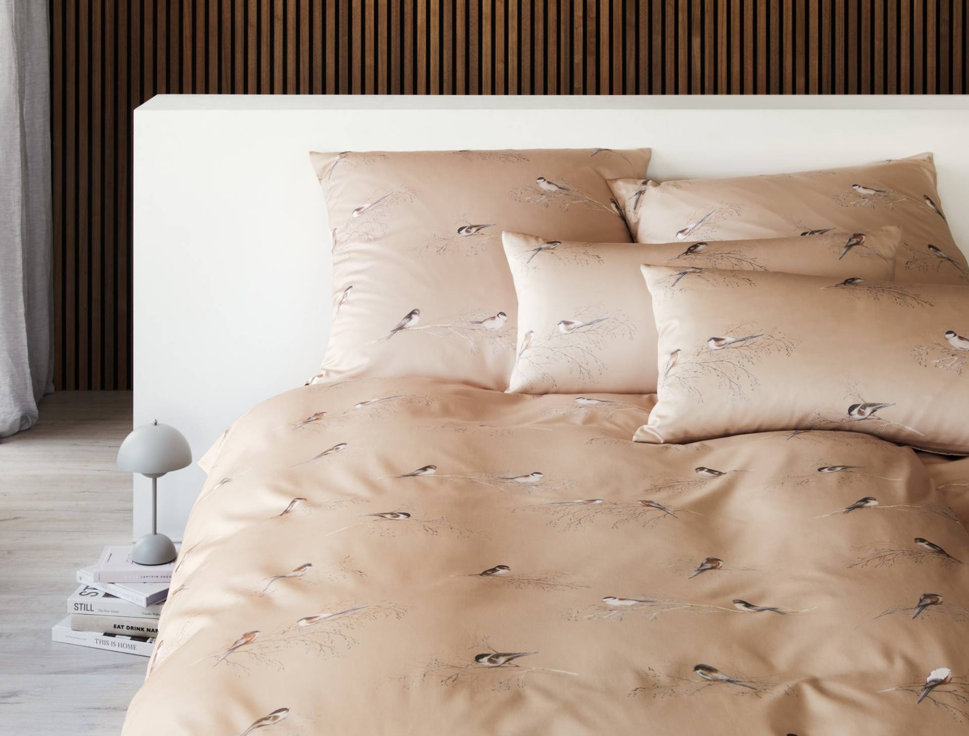 Elegante Bettwäsche "Spätzchen" 2 Stk. tlg. angenehmes Hautgefühl von Elegante