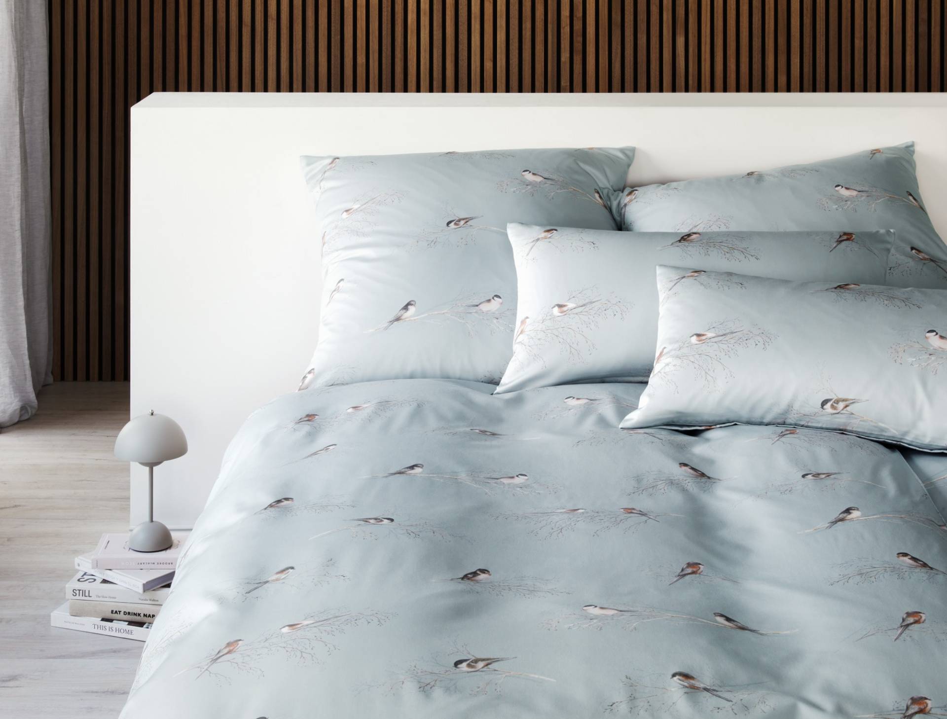 Elegante Bettwäsche "Spätzchen" 2 Stk. tlg. angenehmes Hautgefühl von Elegante