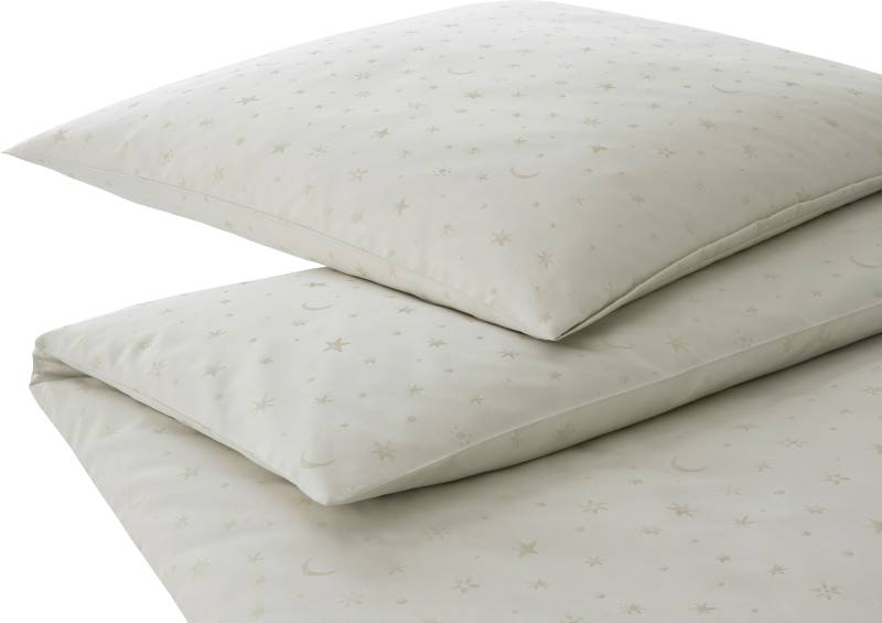 Elegante Bettwäsche "Stars" 2 Stk. tlg. angenehmes Hautgefühl von Elegante