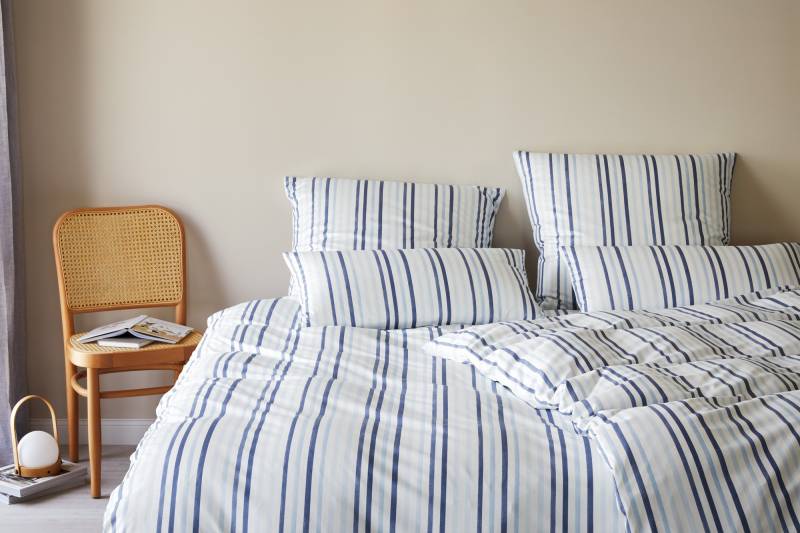 Elegante Bettwäsche "Waterstripe" 2 Stk. tlg. angenehmes Hautgefühl von Elegante