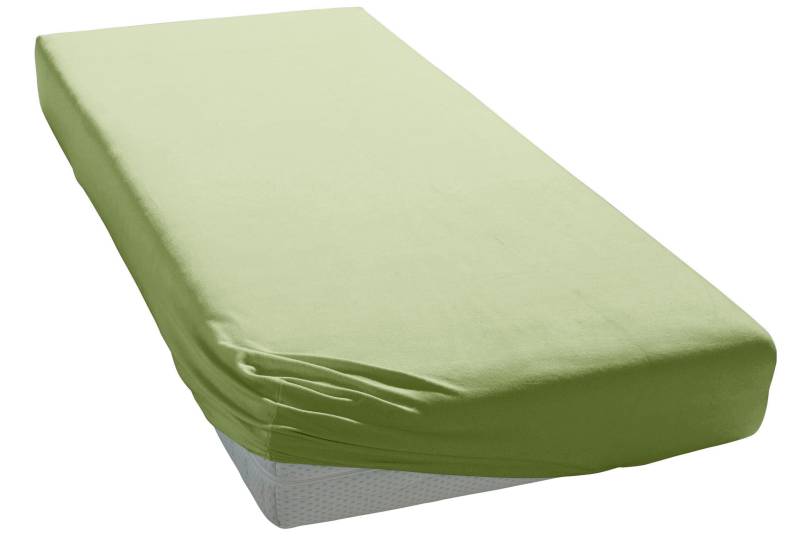 Elegante Spannbettlaken "Mako-Jersey" in hochwertiger Qualität mit Elasthan-Anteil Elegante Spannbettlaken "Mako-Jersey" in hochwertiger Qualität mit Elasthan-Anteil von Elegante