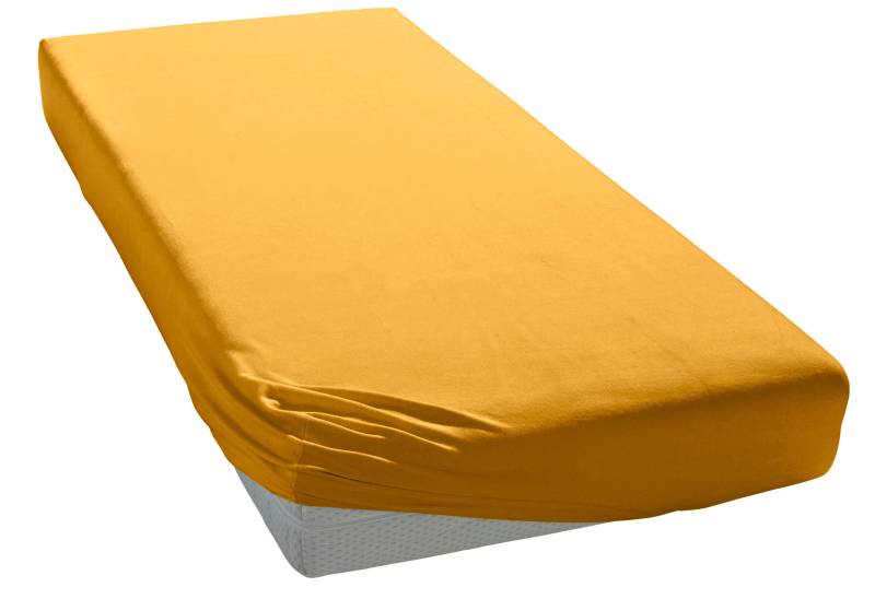 Elegante Spannbettlaken "Mako-Jersey" in hochwertiger Qualität mit Elasthan-Anteil Elegante Spannbettlaken "Mako-Jersey" in hochwertiger Qualität mit Elasthan-Anteil von Elegante