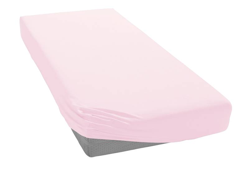 Elegante Spannbettlaken "Mako-Jersey" in hochwertiger Qualität mit Elasthan-Anteil von Elegante