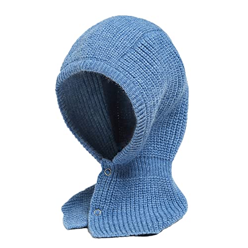 Elegantiskas Balaclava Strickpullover Mütze Winter Warmer Kapuzenschal Beanie Mütze für Damen Herren von Elegtiskas