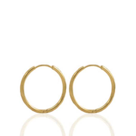 Coole Creolen Ø 11 Mm Ohrringe Von Elektropulli von ElektroPulli