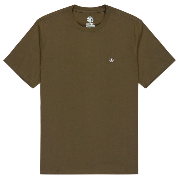 Element - Crail Short Sleeve - T-Shirt Gr M braun von Element