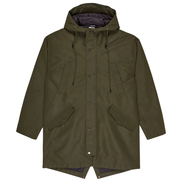 Element - Fishtail - Regenmantel Gr L oliv/braun von Element