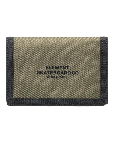 Element Co - Dreifach faltbares Portemonnaie - Unisex - One Size - Grün von Element