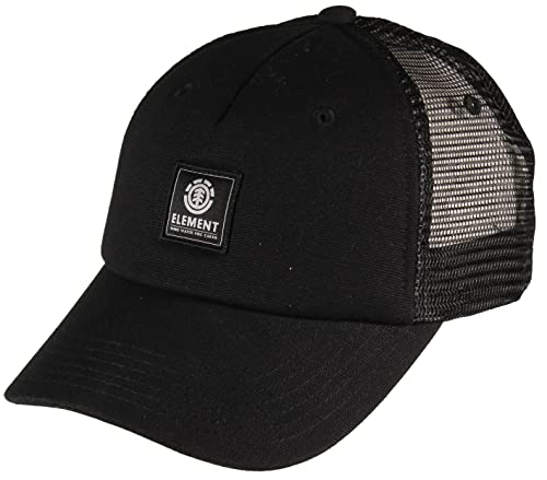 Element Herren Mesh Trucker Cap Hut, Icon Black, Einheitsgröße von Element