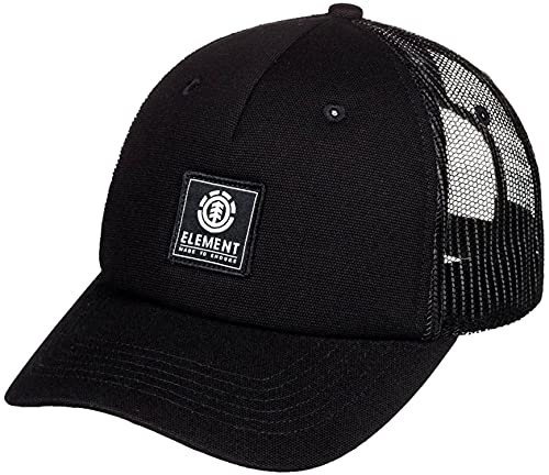 Element Herren Icon Mesh Cap Hut, Schwarz, Einheitsgröße von Element