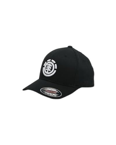 Element Herren Knutsen Flatbrim Snapback Cap Hut, Flint Schwarz, Einheitsgröße von Element