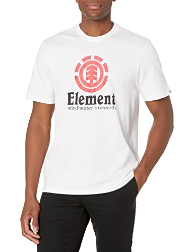 Element Herren Junges, kurzärmelig T-Shirt, Optisches Weiß, vertikal, XL von Element
