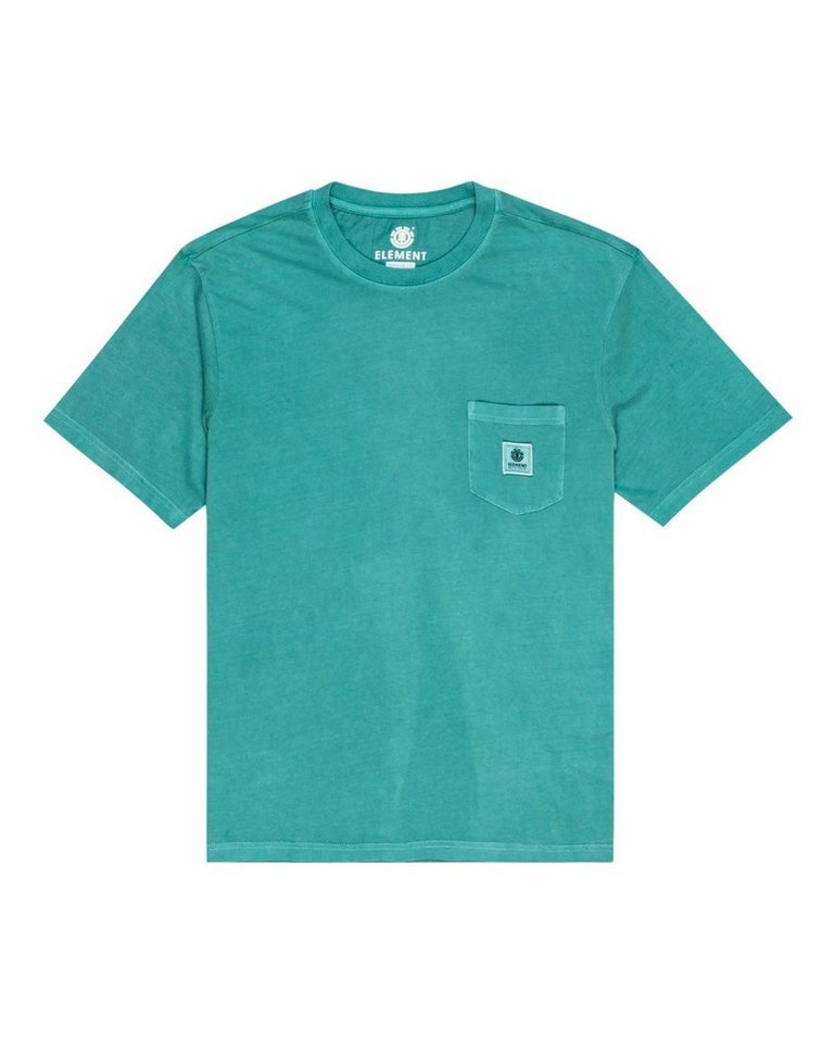 Element Rundhalsshirt BASIC POCKET PIGMENT SS von Element