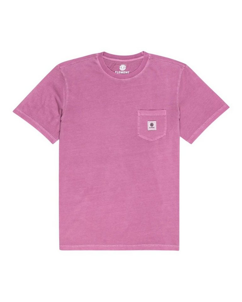 Element Kurzarmpullover BASIC POCKET PIGMENT SS von Element