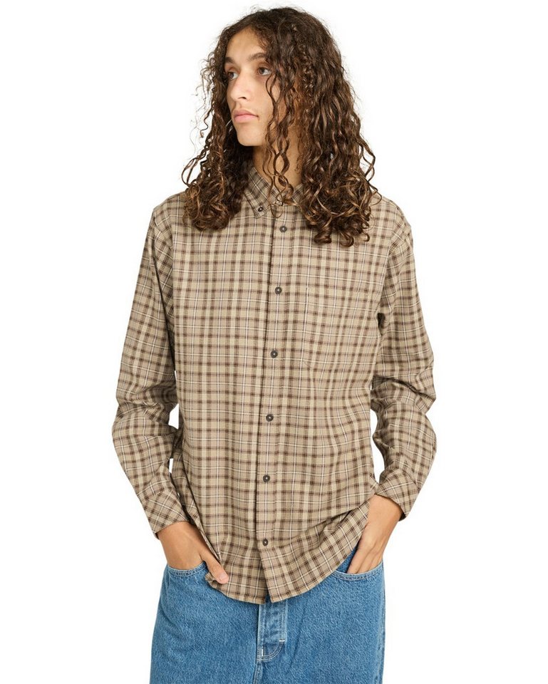 Element Langarmhemd Button Down Regular Flannel von Element
