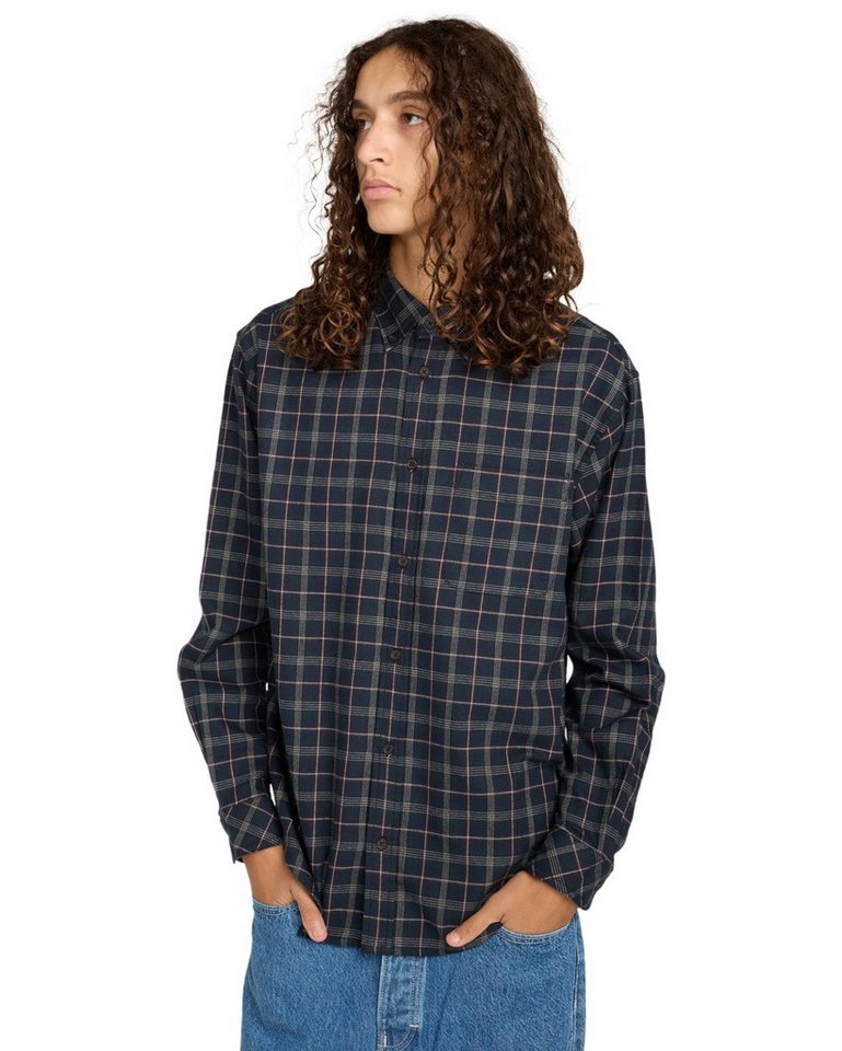 Element Langarmhemd Button Down Regular Flannel von Element