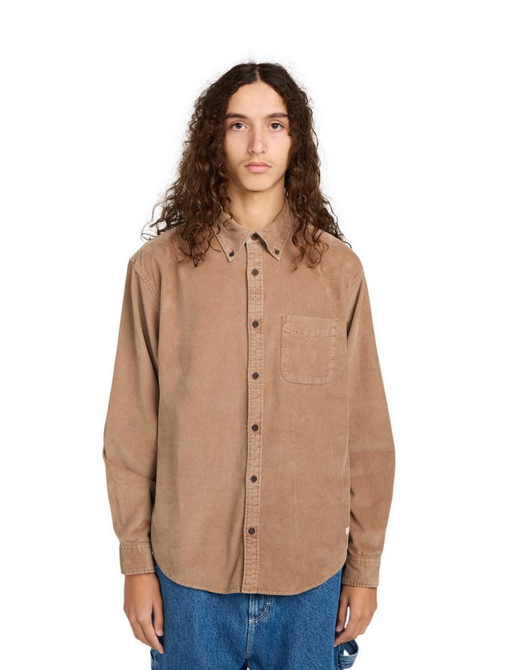 Element Langarmhemd Element Button Down Regular Corduroy Hemd (1-tlg) von Element