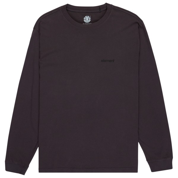 Element - Lowcase Pigment L/S - Longsleeve Gr XL grau von Element