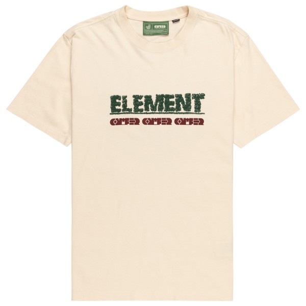 Element - OCNC Foliage Short Sleeve - T-Shirt Gr XS beige von Element