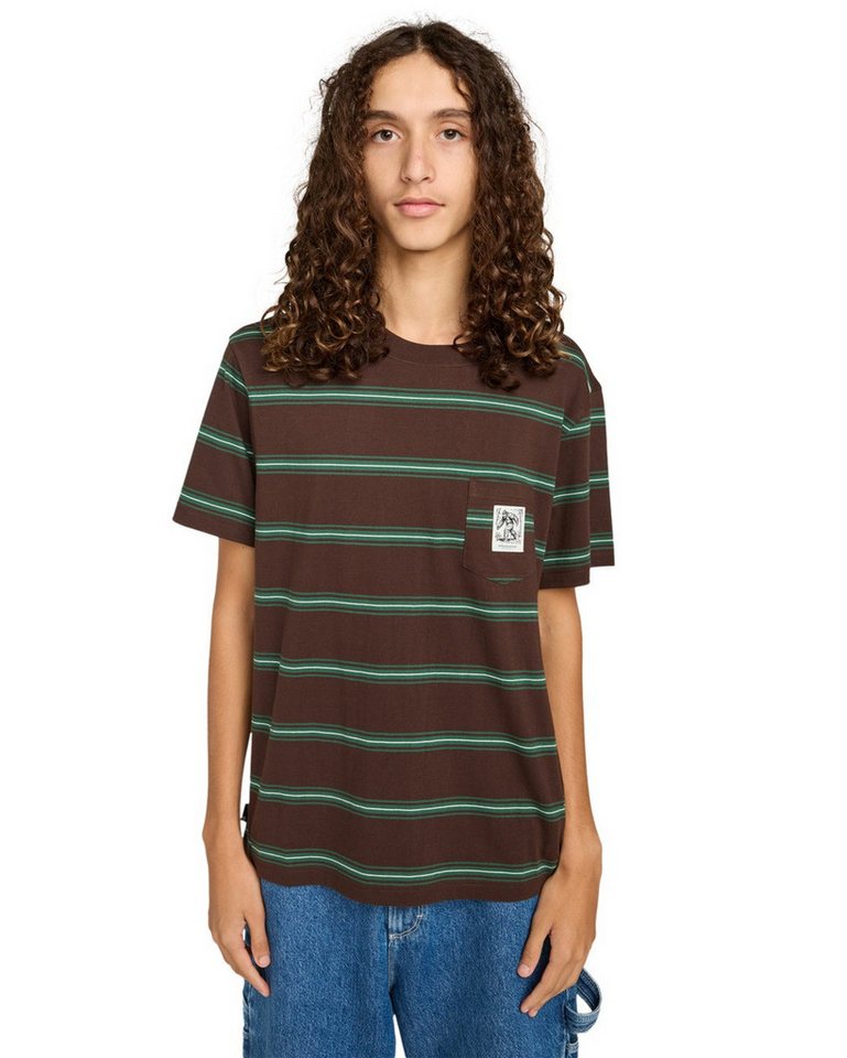 Element Rundhalsshirt Bigfoot Pocket Label von Element