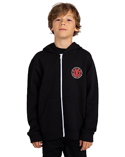 Element Seal Bp - Fleece mit Siebdruck - Jungs 8-16 - S/10 - Schwarz von Element