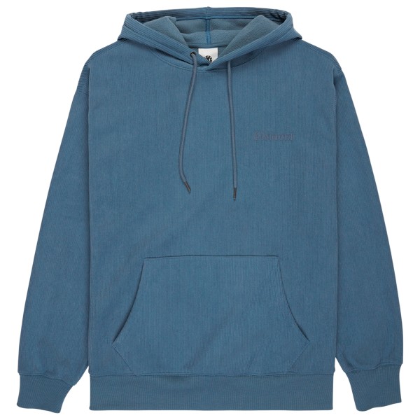Element - Serif Corduroy Pullover - Hoodie Gr M blau von Element